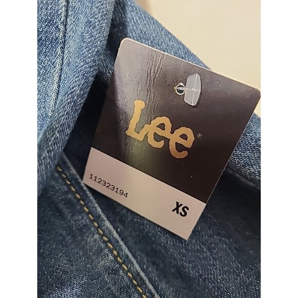 Lee Union Alls Jumpsuit Women's Size XS Coveralls Blue Denim One Piece NWT - Picture 10 of 10